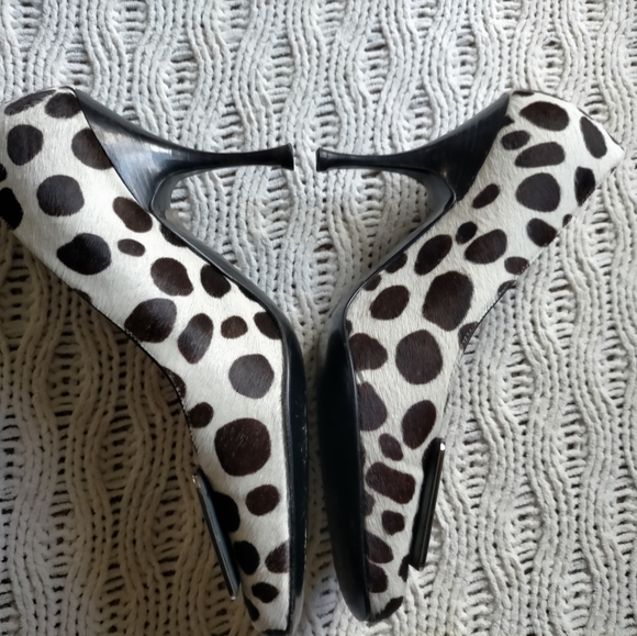 Beautiful CELINE pony hair Heels size 37.5 C - Picture 7 of 16